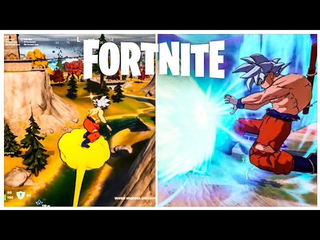 Fortnite e Dragon Ball: como encontrar e usar Kamehameha e Nuvem Voadora, fortnite