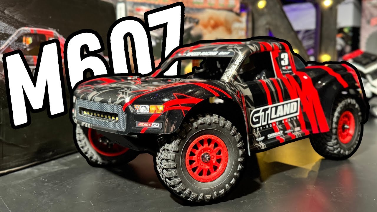 GTFans M606. 1/12 Monster Truck is STUNT CRAZY! - YouTube