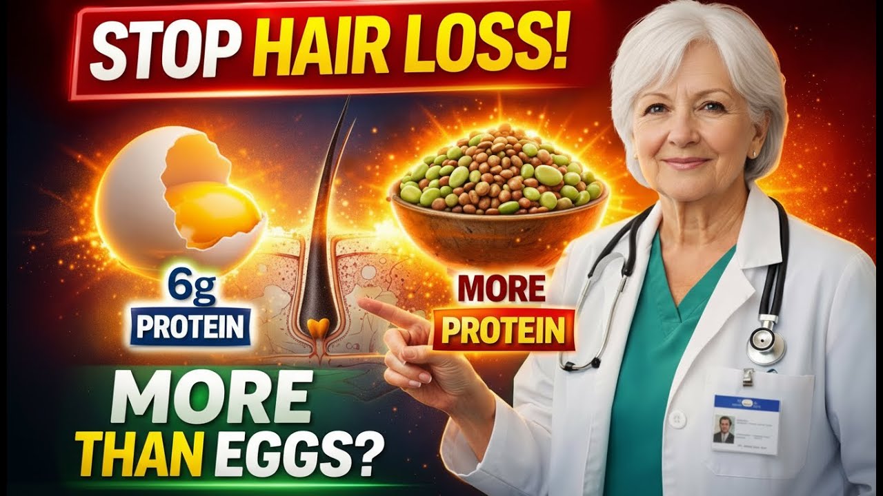Stop Hair Loss Fast: This Vegetable Has More Protein Than Eggs | Dr. Sofía.