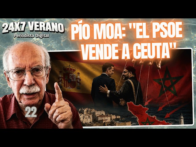 Pío Moa desvela qué le debe el PSOE a Marruecos: "Quieren que Ceuta sea marroquí"
