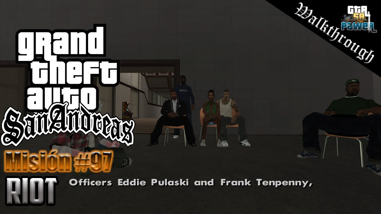GTA San Andreas - Misión 97: Riot - HD - YouTube