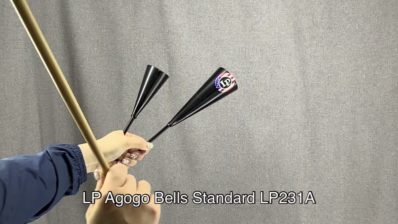 mag2023リズムテックタンバリン２個LPアゴゴおまけカウベルとギロバチ LP アゴゴベル比較動画 Agogo Bells Comparison Video / Standard