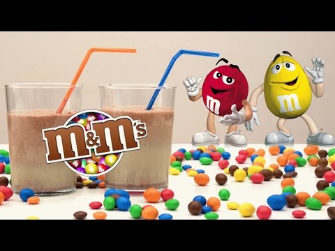 m&m's-milkshake-diy-very-yummy!