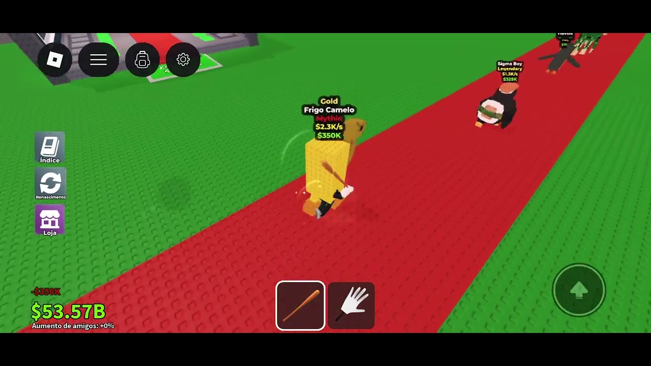 Joguei roube um brainrot no roblox