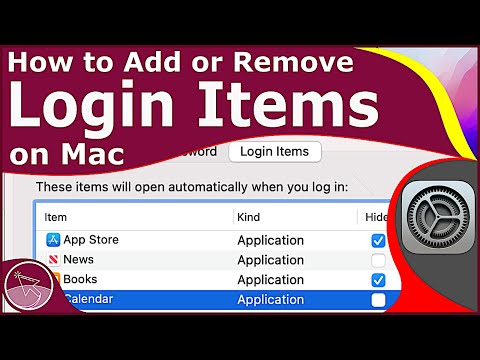 How to Add or Remove Login Items on Mac (Stop Startup Apps) [macOS Monterey]