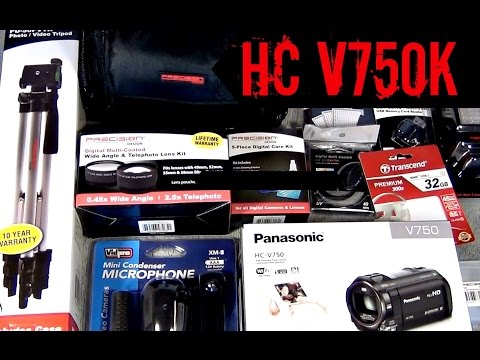 YouTube gets expensive!  HC V750K bundle overview