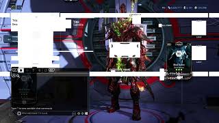 Bug in warframe on ps5 while trying to mod a weapon 
