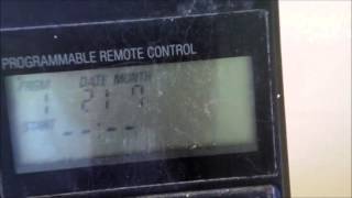 Retro Tech- programing an old NEC vcr(remote control)