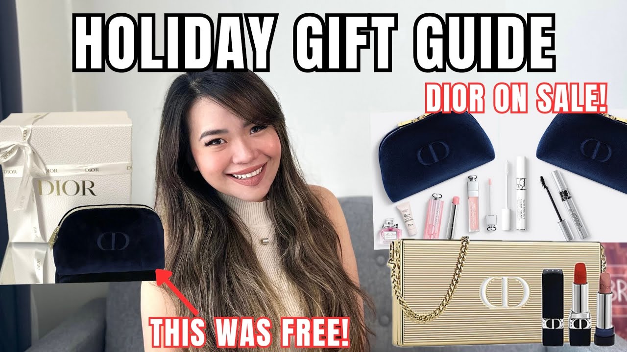 2023 ROUGE DIOR MINAUDIÈRE CLUTCH & DIOR LIMITED EDITION GIFT SETS