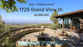 Video Tour of 1725 Grand View Dr., Berkeley