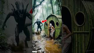 Scary Jungle Monster Attack 😱 | Bamboo House | Horror #shorts #youtubeshorts #trending #jesus