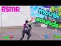 ASMR Gaming 🍀 Fortnite Solo Relaxing Mouth + Controller Sounds 🎧