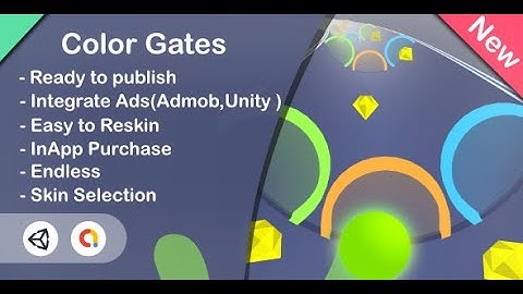 Color Gates 3D(Unity Game+Admob+iOS+Android)