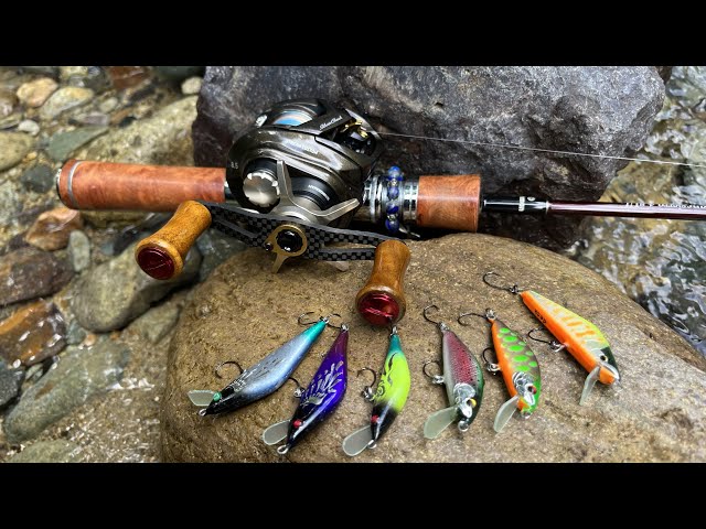 The appeal and power of handmade lures [Mountain stream lure
