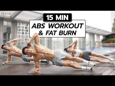 15 นาที สร้าง SIXPACK ครบทุกมัด ไวที่สุดใน 2 อาทิตย์ Abs Workout at home I Fit Design