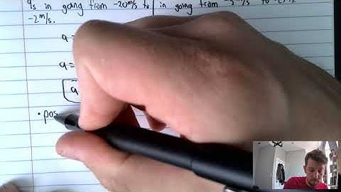 Negative acceleration is not "slowing down!"