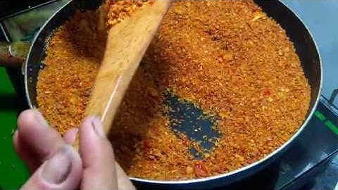 Cách làm muối ớt xả , cay nồng mà cực kỳ ngon