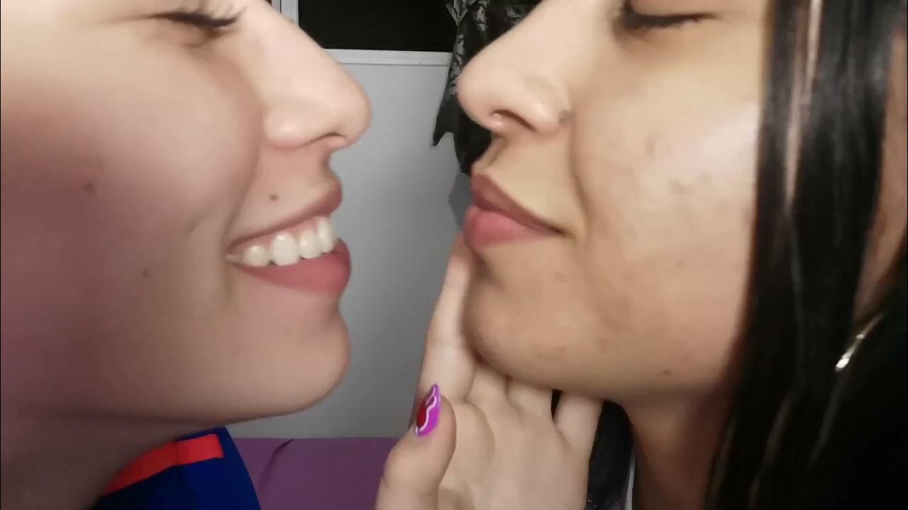 Two girls wet and sweet kissing. YouTube