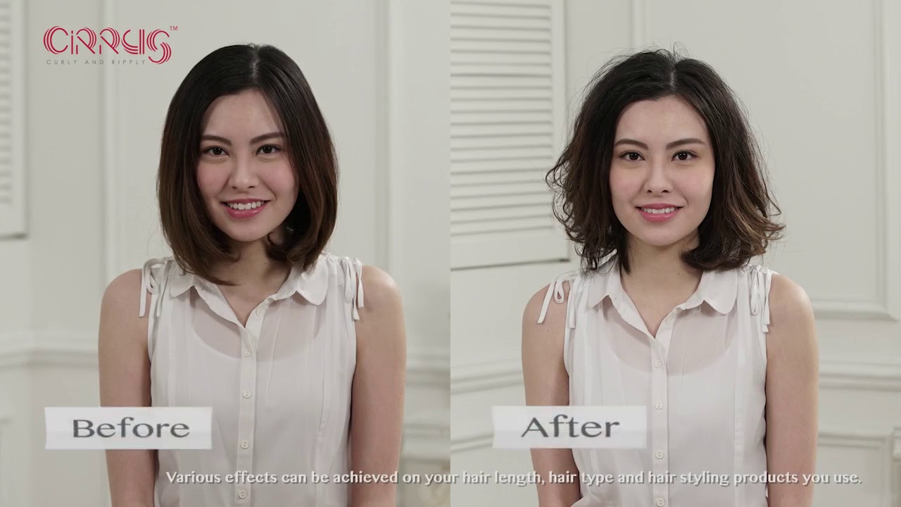 Tutorial HK 02 - DIY - Cirrus™ Wave Styler - Women's Short Hairstyle ...