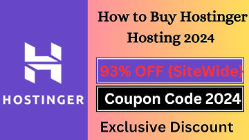 Hostinger Coupon Code 2024 | Latest Deals 91% OFF Discount Code 🔥🔥🔥