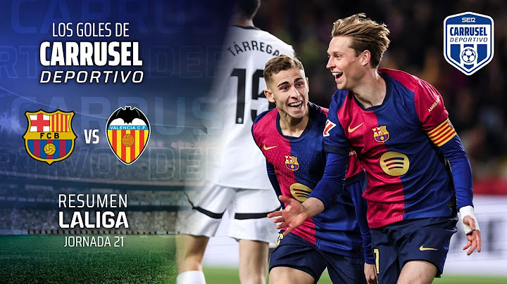 ¡Goleada contundente para seguir en la lucha por LaLiga! - Resumen del FC Barcelona 7-1 Valencia CF