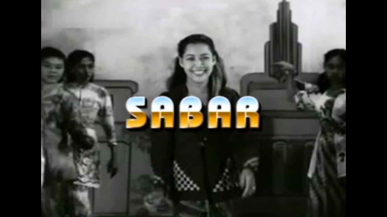 SABAR - Tan Sri P.Ramlee (Karaoke|Minus One)