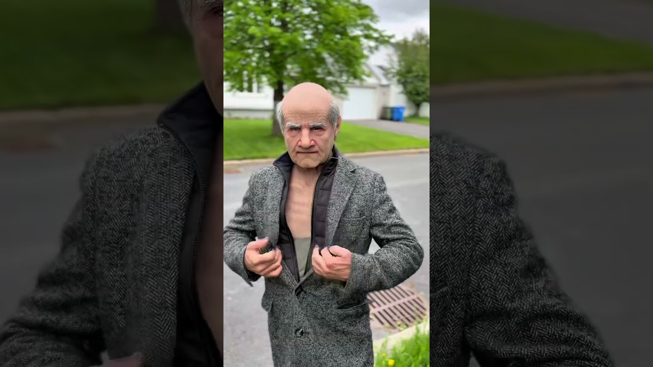 Silicone mask the geezer realflesh masks