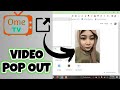 How to pop out Ome tv video chat | OmeTV
