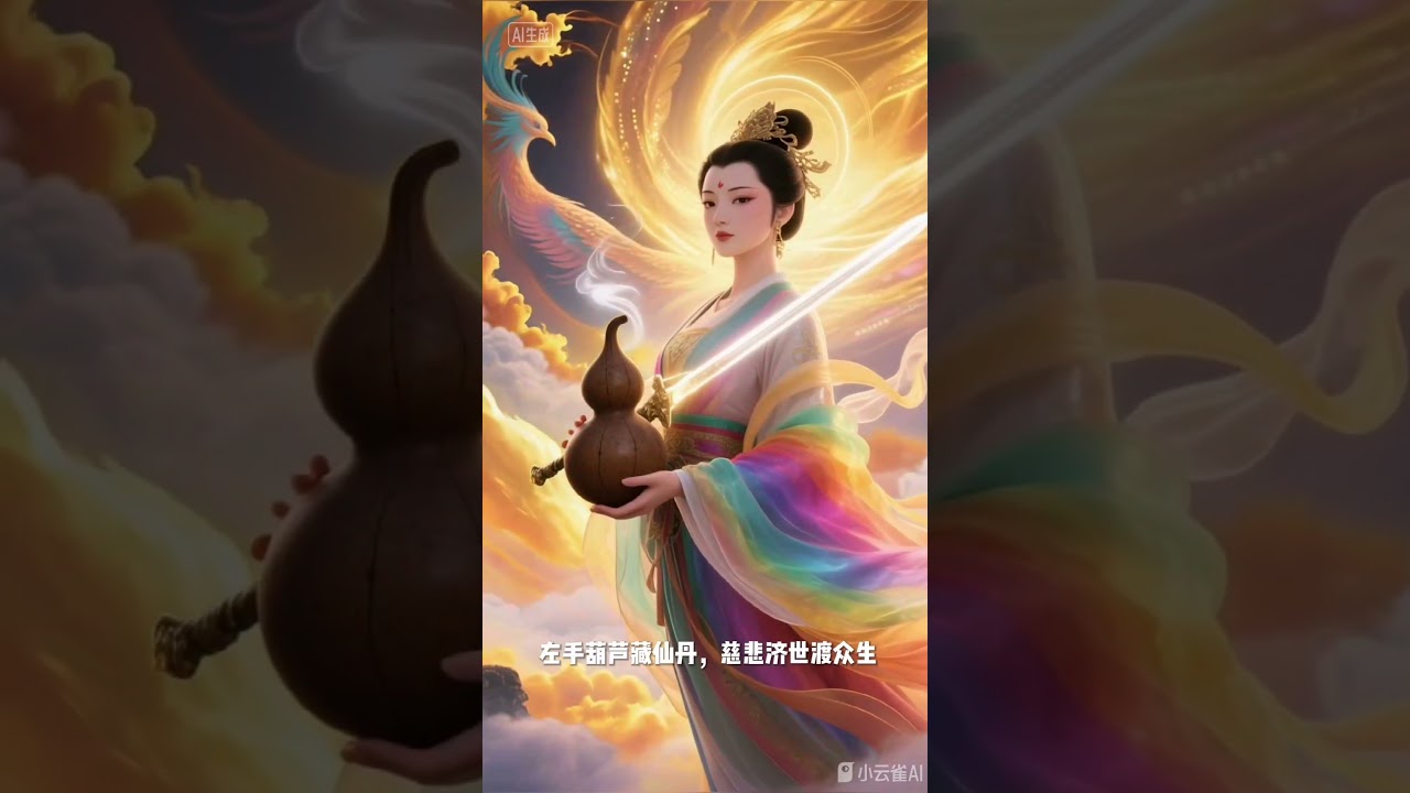 九天玄女文化传承!Cultural inheritance of the Nine Heavens Mysterious Lady #神話 #傳統文化 #ai #九天玄女 #中華