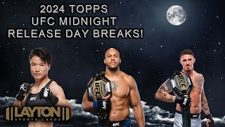 2024 Topps UFC Midnight Release Night Breaks W/ LSC!