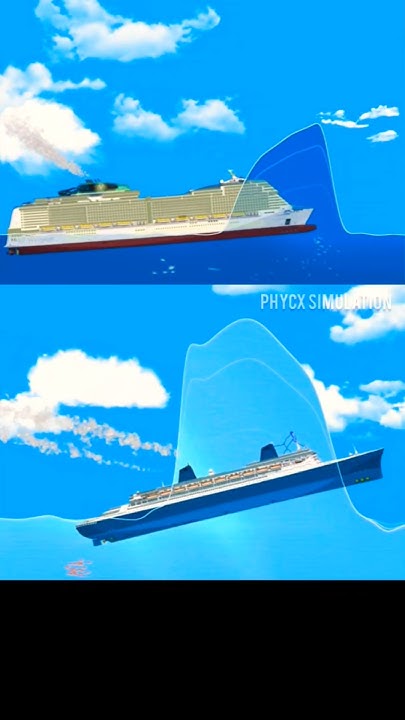 Tsunami wave ship