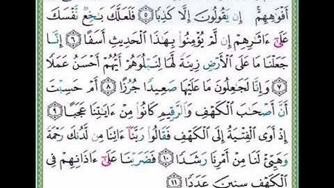#سورة الكهف. للصغار #تلاوة الشيخ أيمن سويد #الآيات5-11#قليل دائم خير