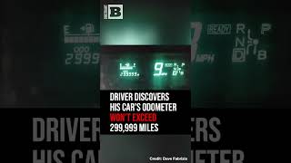 Driver Discovers His Cars Odometer Wont Exceed 299,999 Miles