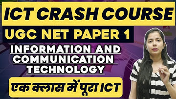 Complete Ict Ugc Net Paper 1 | Ict Ugc Net Paper 1 Crash Course | एक क्लास में पूरा Ict By Simranjit