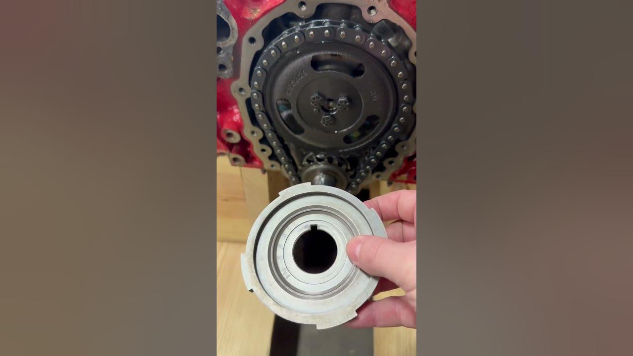 Installing reluctor wheel 5 7l vortec youtube