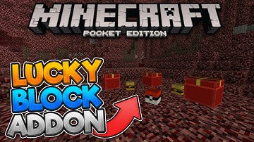 PRESENTS IN MCPE!! - 0.16.0 Lucky Block Addon - Minecraft PE (Pocket Edition)