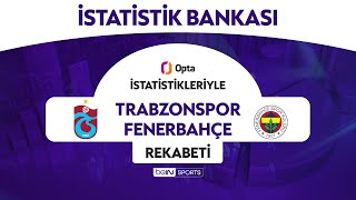 OPTA istatistikleriyle Trabzonspor - Fenerbahçe rekabeti | İstatistik Bankası