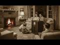 Go Back In Time To 1940s A Family Gather Round To Listen To Music &amp; Commercials From That Era