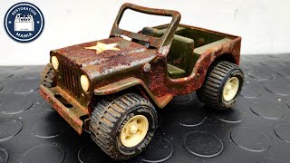Rusty Jeep Willys Restoration