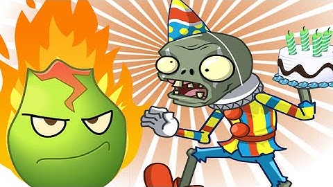 Plants vs. Zombies 2 6th Birthdayz - Lava Guava 6 Tile Turnips Powerup