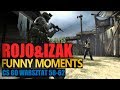 Funny Moments IZAK & ROJO w CS:GO - WARSZTAT #16