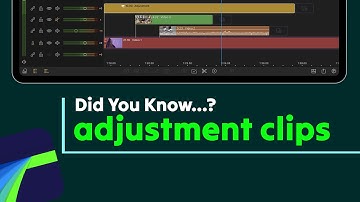 Using Adjustment Clips in LumaFusion!