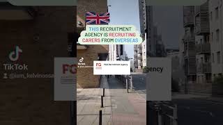 This company in the UK is recruiting carers from overseas. P&G Recruitment Agency. #ytshort #shorts