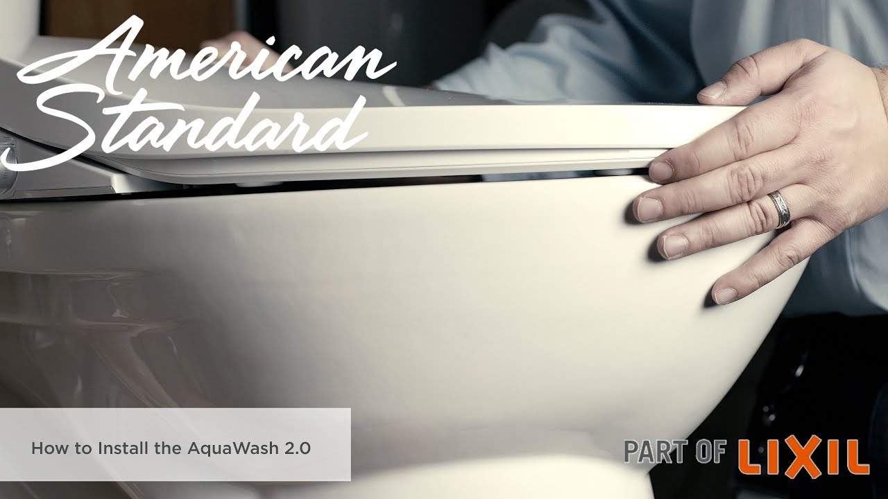 How to Install the AquaWash 2.0 SpaLet Bidet Seat by American Standard