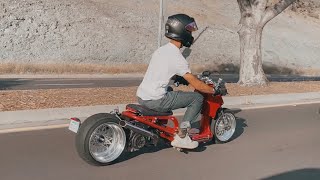 TAKING DELIVERY OF MY DREAM SCOOTER!!! *DORBYWORKS 171CC GY6 RUCKUS*