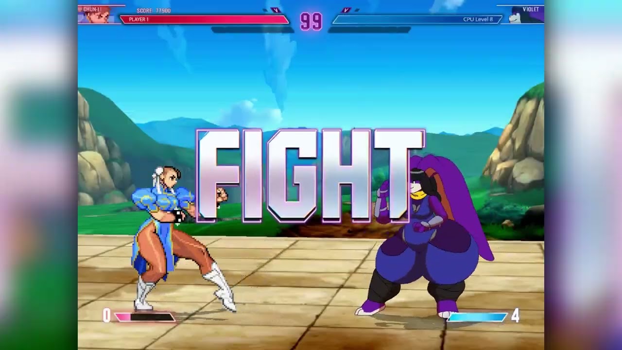 ⚔️ : [IKEMEN GO] QV - Chun-Li VS Violet