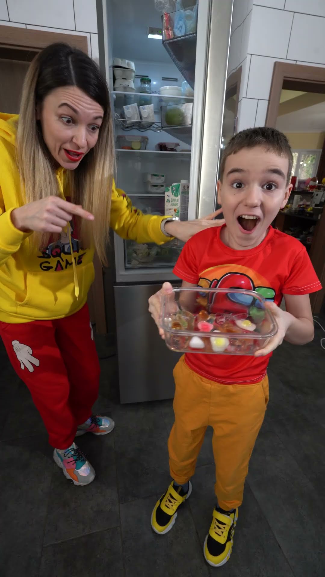 We Made GIANT Frozen Gummy Bears ? #shorts