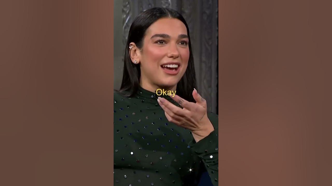 When Dua Lipa Goes to Bed… She Ends Up at the Club 😂 | Stephen Colbert #dualipa #stephencolbert