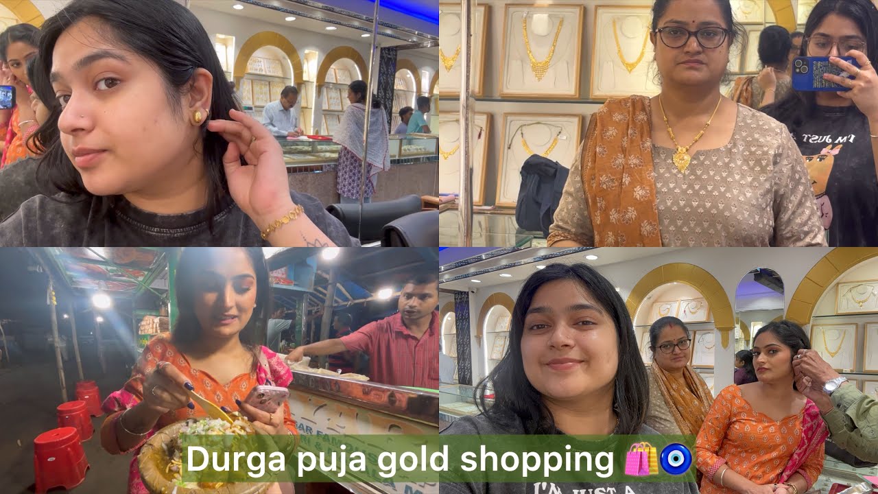 Durga puja shopping arambha 🌺🥰 