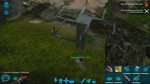Ark Mobile Beginners Guide: Building a Powerful Turret Tower!